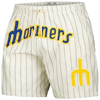 Pro Standard Seattle Mariners Pinstripe Retro Classic Woven Shorts