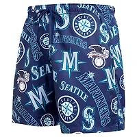 Pro Standard Seattle Mariners Toss Logo Woven Shorts