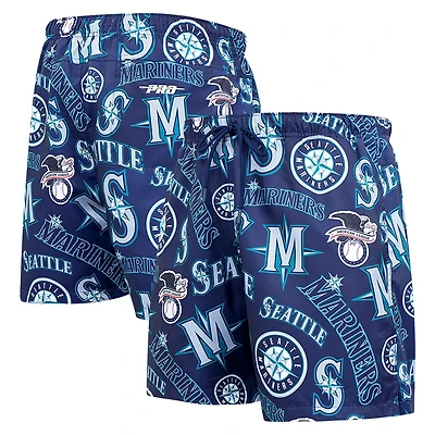 Pro Standard Seattle Mariners Toss Logo Woven Shorts