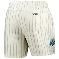 Pro Standard Tampa Bay Rays Pinstripe Retro Classic Woven Shorts