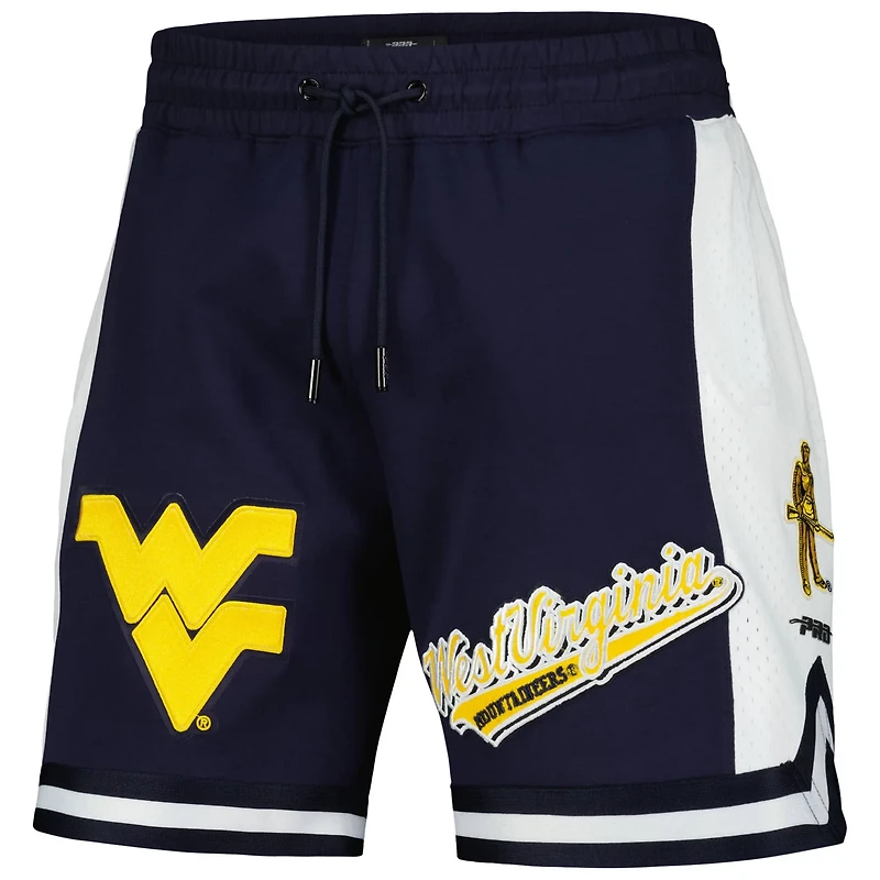 Pro Standard West Virginia Mountaineers Script Tail DK 20 Shorts