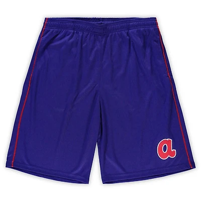 Profile Atlanta Braves Big  Tall Mesh Shorts