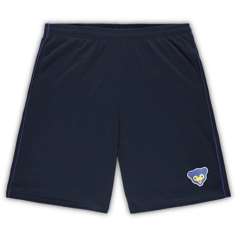 Profile Chicago Cubs Big  Tall Cooperstown Collection Mesh Shorts