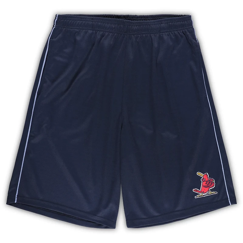 Profile St Louis Cardinals Big  Tall Mesh Shorts