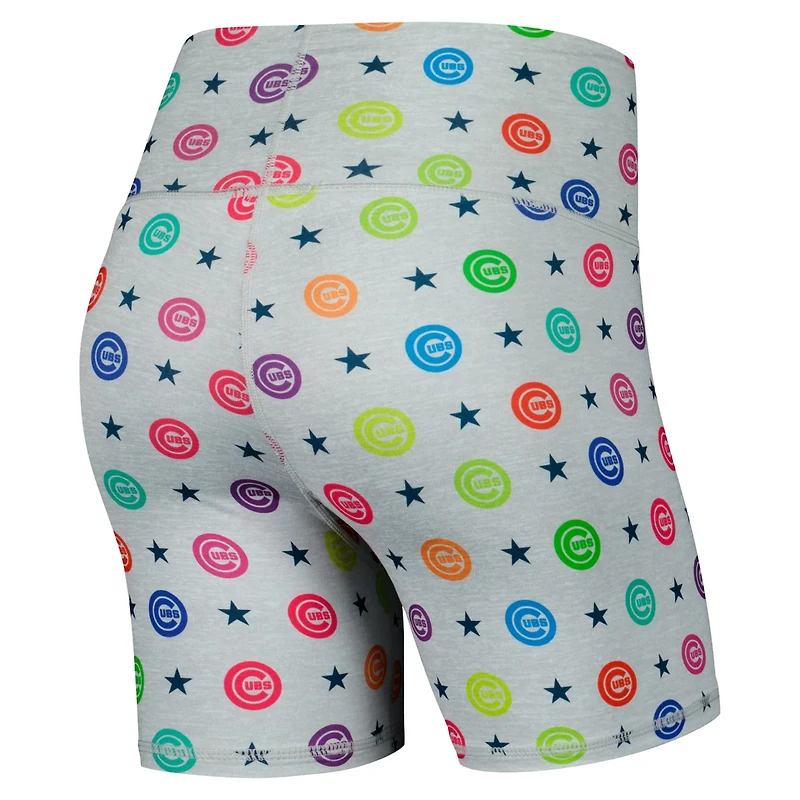 Terez Chicago Cubs TLC Rainbow Shorts