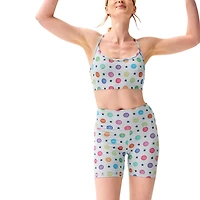 Terez Chicago Cubs TLC Rainbow Shorts