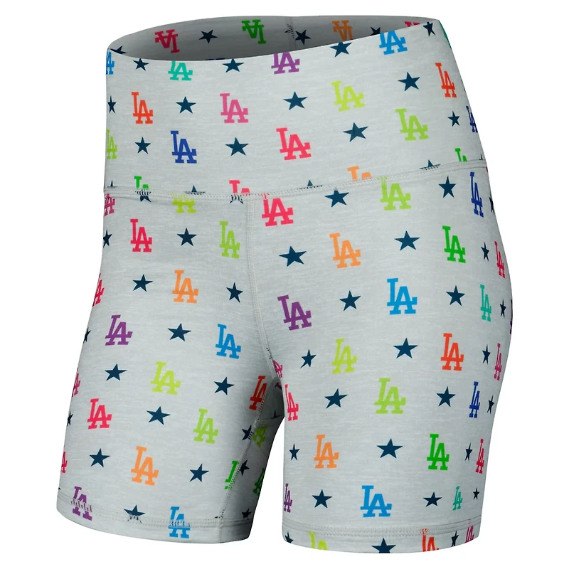 Terez Los Angeles Dodgers TLC Rainbow Shorts