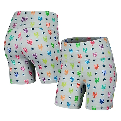 Terez New York Mets TLC Rainbow Shorts