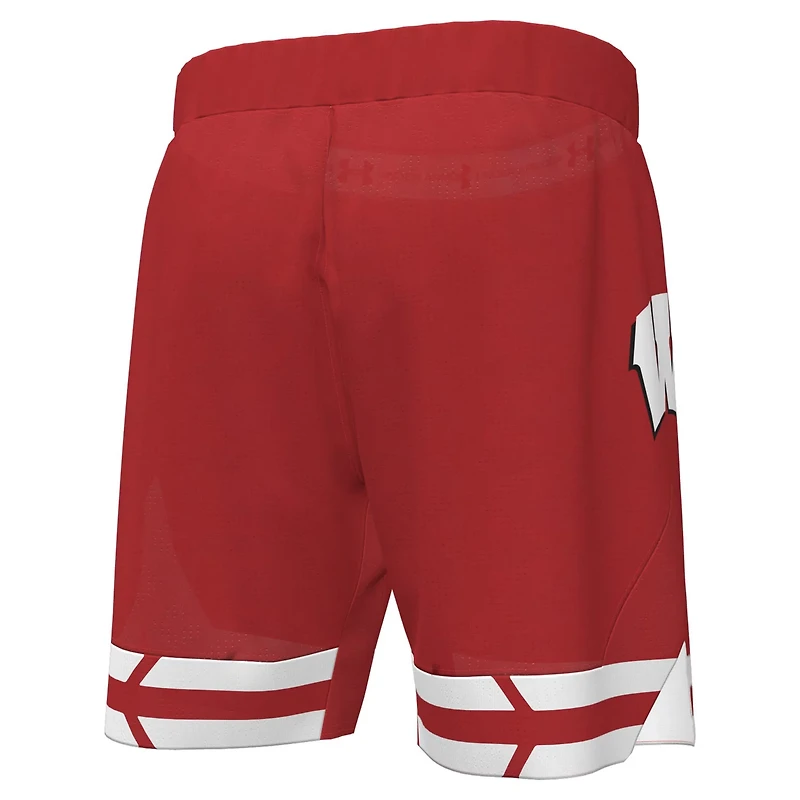 Under Armour Wisconsin Badgers Replica Basketball Shorts