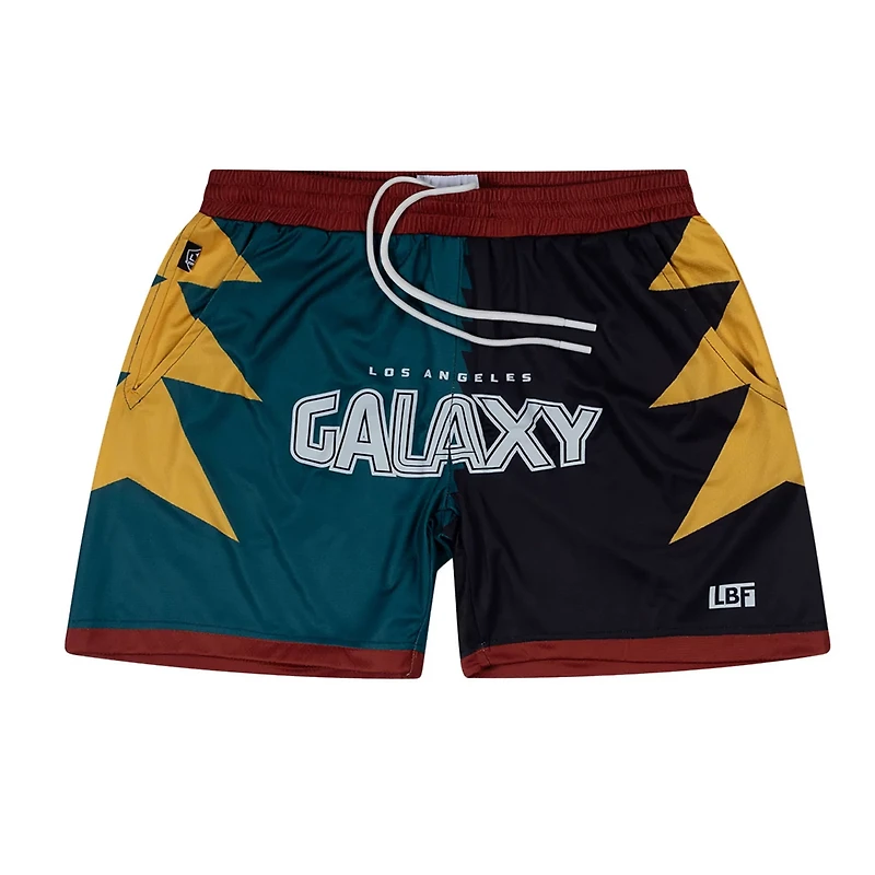 Unisex Live Breathe Futbol LA Galaxy Mesh Shorts