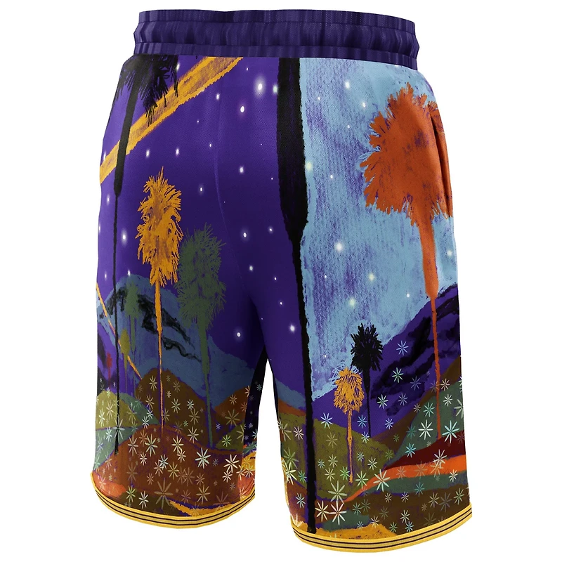 Unisex NBA KidSuper Studios by Fanatics Los Angeles Lakers Hometown Shorts