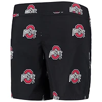 Youth Columbia Ohio State Buckeyes Backcast Printed Omni-Shade Shorts