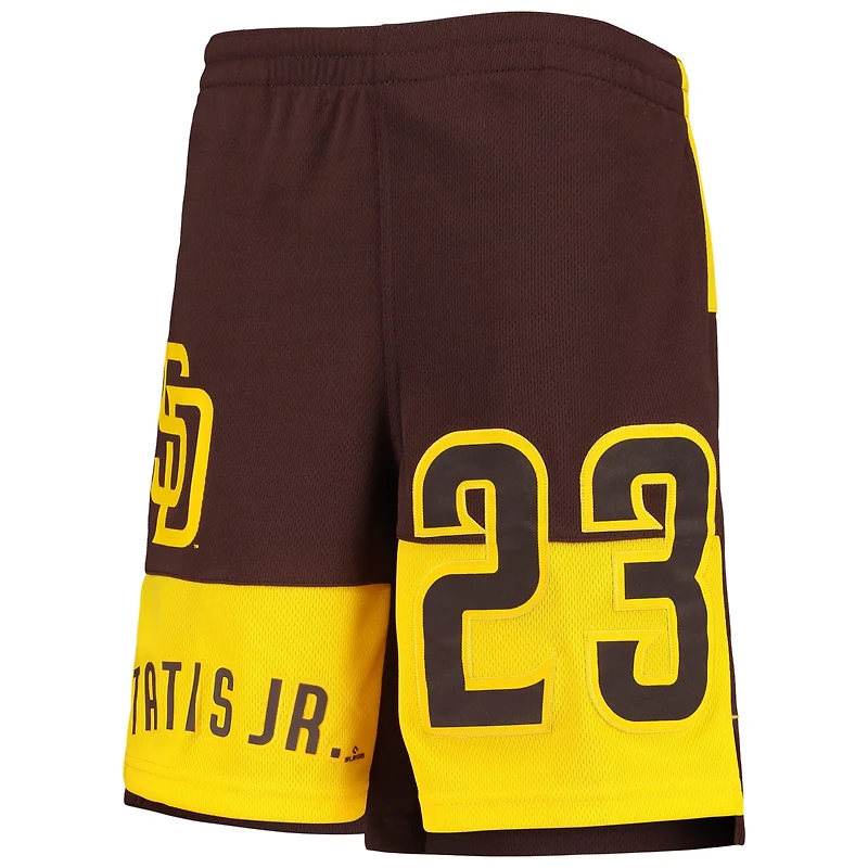 Youth Fernando Tatis Jr San Diego Padres Pandemonium Name Number Shorts