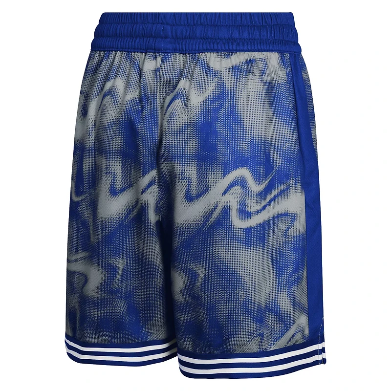 Youth Gray Los Angeles Dodgers Outfielder Shorts