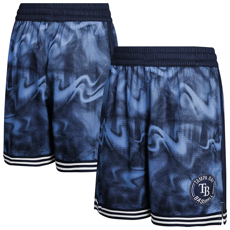 Youth Light Blue Tampa Bay Rays Outfielder Shorts