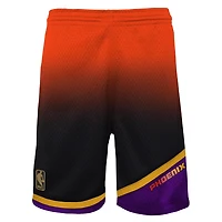 Youth Mitchell  Ness Black Phoenix Suns 1996 97 Hardwood Classics Fadeaway Reload 30 Swingman Shorts