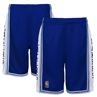 Youth Mitchell Ness Los Angeles Lakers Hardwood Classics Swingman Shorts