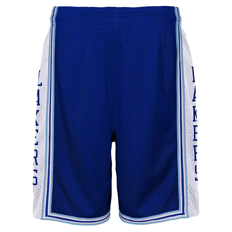 Youth Mitchell  Ness Los Angeles Lakers Hardwood Classics Swingman Shorts