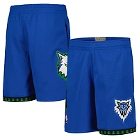 Youth Mitchell  Ness Minnesota Timberwolves Hardwood Classics Swingman Shorts