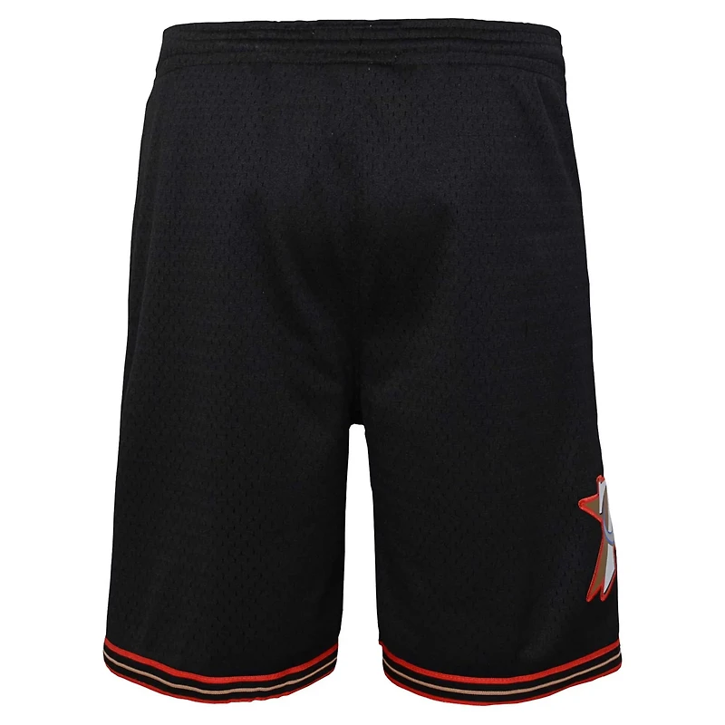 Youth Mitchell  Ness Philadelphia 76ers Hardwood Classics Swingman Shorts
