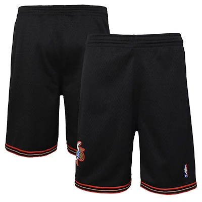 Youth Mitchell  Ness Philadelphia 76ers Hardwood Classics Swingman Shorts