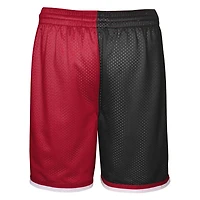 Youth Mitchell  Ness Red Chicago Bulls Hardwood Classics Big Face 50 Shorts