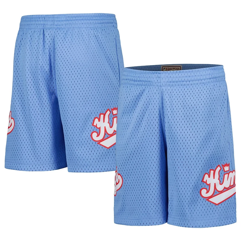 Youth Mitchell  Ness Sacramento Kings Hardwood Classics Swingman Shorts