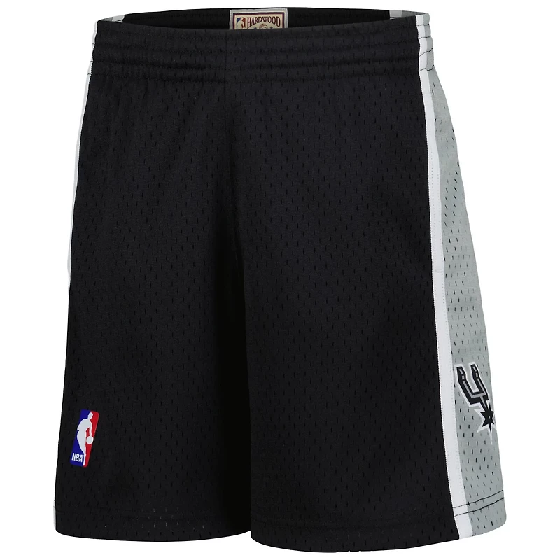 Youth Mitchell  Ness San Antonio Spurs Hardwood Classics Swingman Shorts
