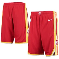 Youth Nike Atlanta Hawks 2020/21 Swingman Shorts - Icon Edition