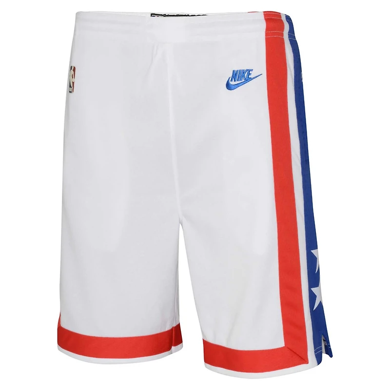Youth Nike Brooklyn Nets Hardwood Classics Swingman Shorts