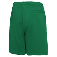 Youth Nike Kelly Boston Celtics Courtside Club Fleece Shorts
