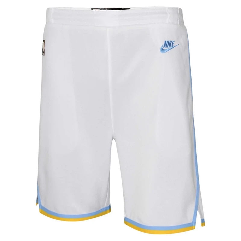 Youth Nike Los Angeles Lakers Hardwood Classics Swingman Shorts
