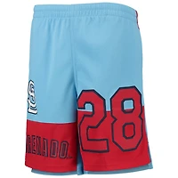 Youth Nolan Arenado Light St Louis Cardinals Pandemonium Name  Number Shorts