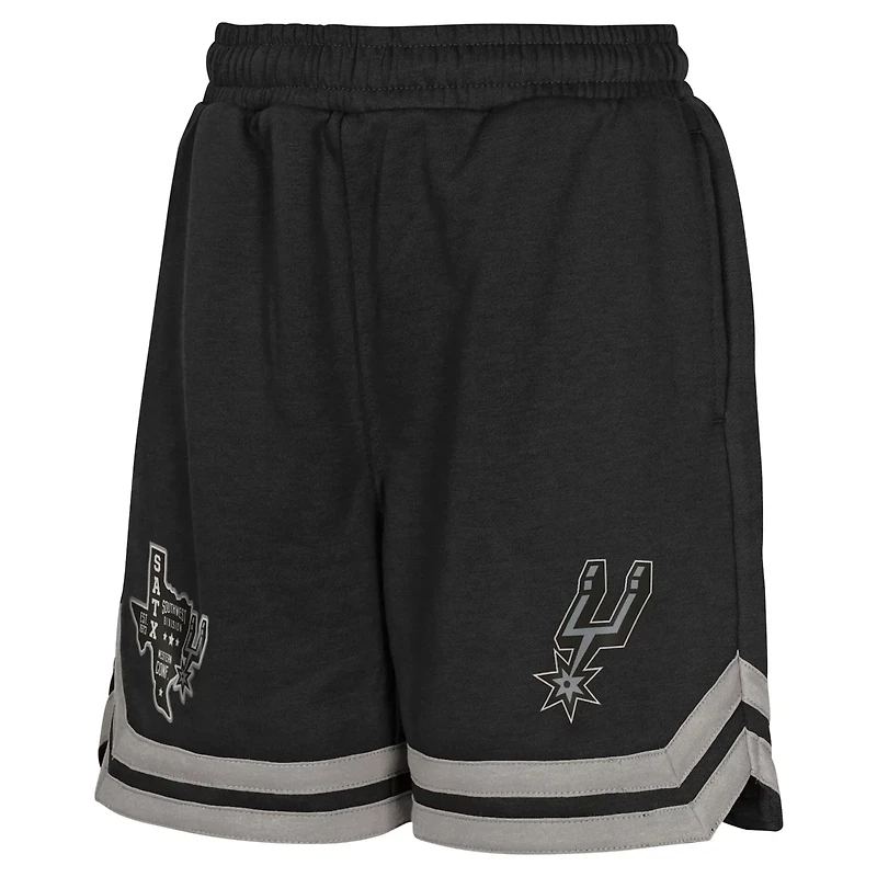 Youth San Antonio Spurs Teardrop Fleece Shorts