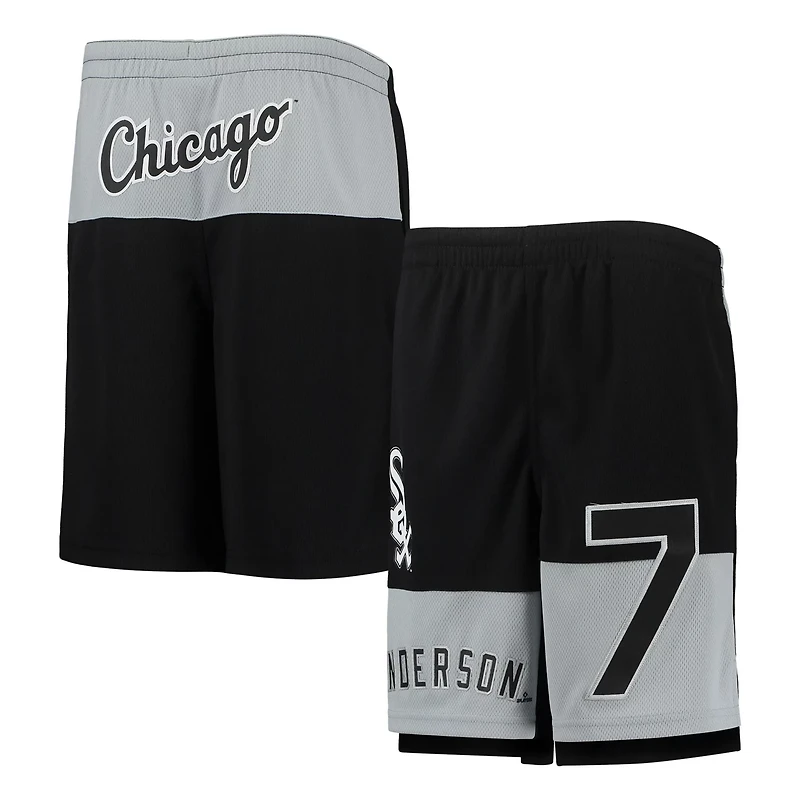 Youth Tim Anderson Chicago White Sox Pandemonium Name  Number Shorts