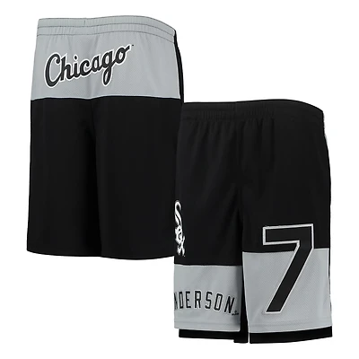 Youth Tim Anderson Chicago White Sox Pandemonium Name  Number Shorts