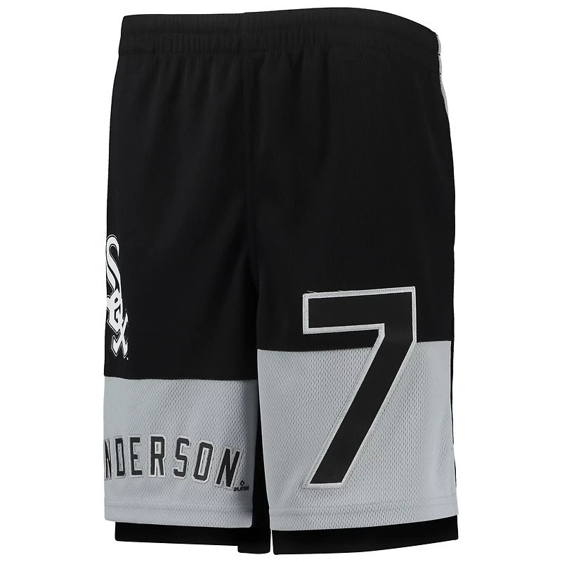 Youth Tim Anderson Chicago White Sox Pandemonium Name  Number Shorts