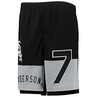 Youth Tim Anderson Chicago White Sox Pandemonium Name  Number Shorts