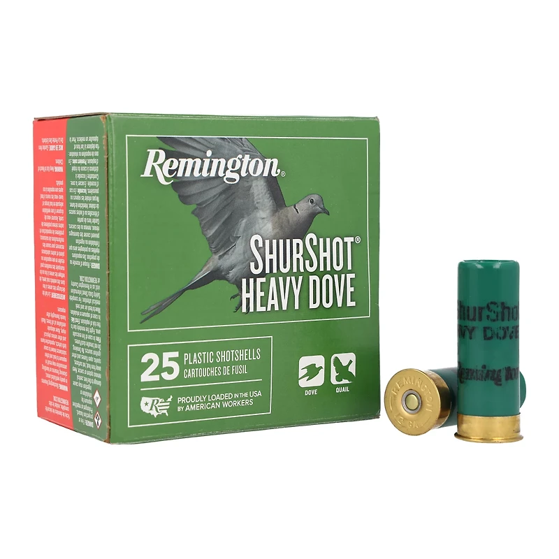Remington 12 Gauge ShurShot Heavy Dove 6 Shotshells - 25 Rounds