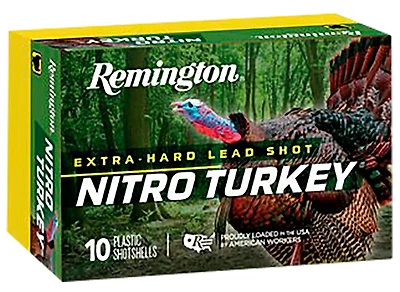 Remington Nitro Turkey 12 Gauge Shotshells - 10 Rounds