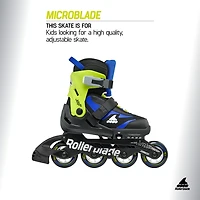 Rollerblade Kids' Microblade Adjustable Inline Skates