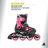 Rollerblade Kids' Microblade Adjustable Inline Skates