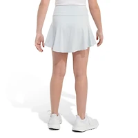 adidas Girls' 3-Stripe Flounce Knit Skort