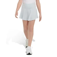 adidas Girls' 3-Stripe Flounce Knit Skort