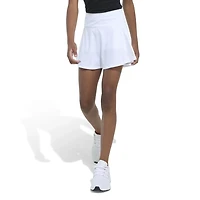 adidas Girls' 3-Stripes Flounce Skort 2-3/4