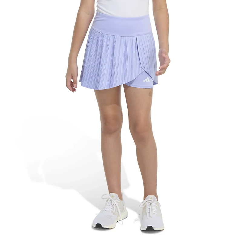 adidas Girls' Woven Pleated Skort 3-3/4