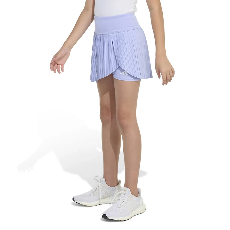 adidas Girls' Woven Pleated Skort 3-3/4