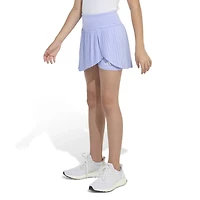 adidas Girls' Woven Pleated Skort 3-3/4