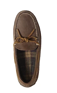 L.L.Bean Men's Flannel-Lined Moccasin Slippers