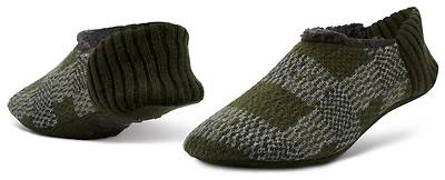 Magellan Outdoors Men's Uff Plaid Green Slippers